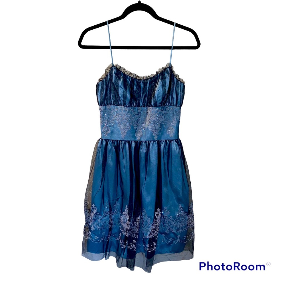 Size 5/6 Morgan & Co. Blue Dress